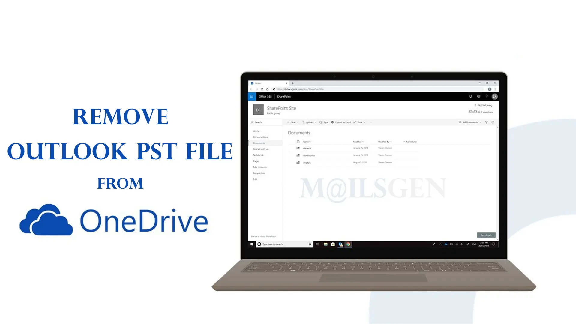 How to Remove Outlook PST file From OneDrive? – Explained